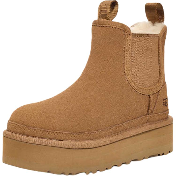 Neumel детские ботинки устойчивые к ударам и истиранию chestnut kids UGG, Chestnut — фото 3