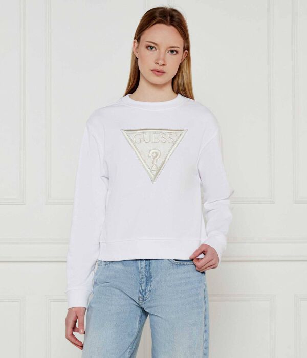 

Свитер Regular fit Guess Jeans, белый