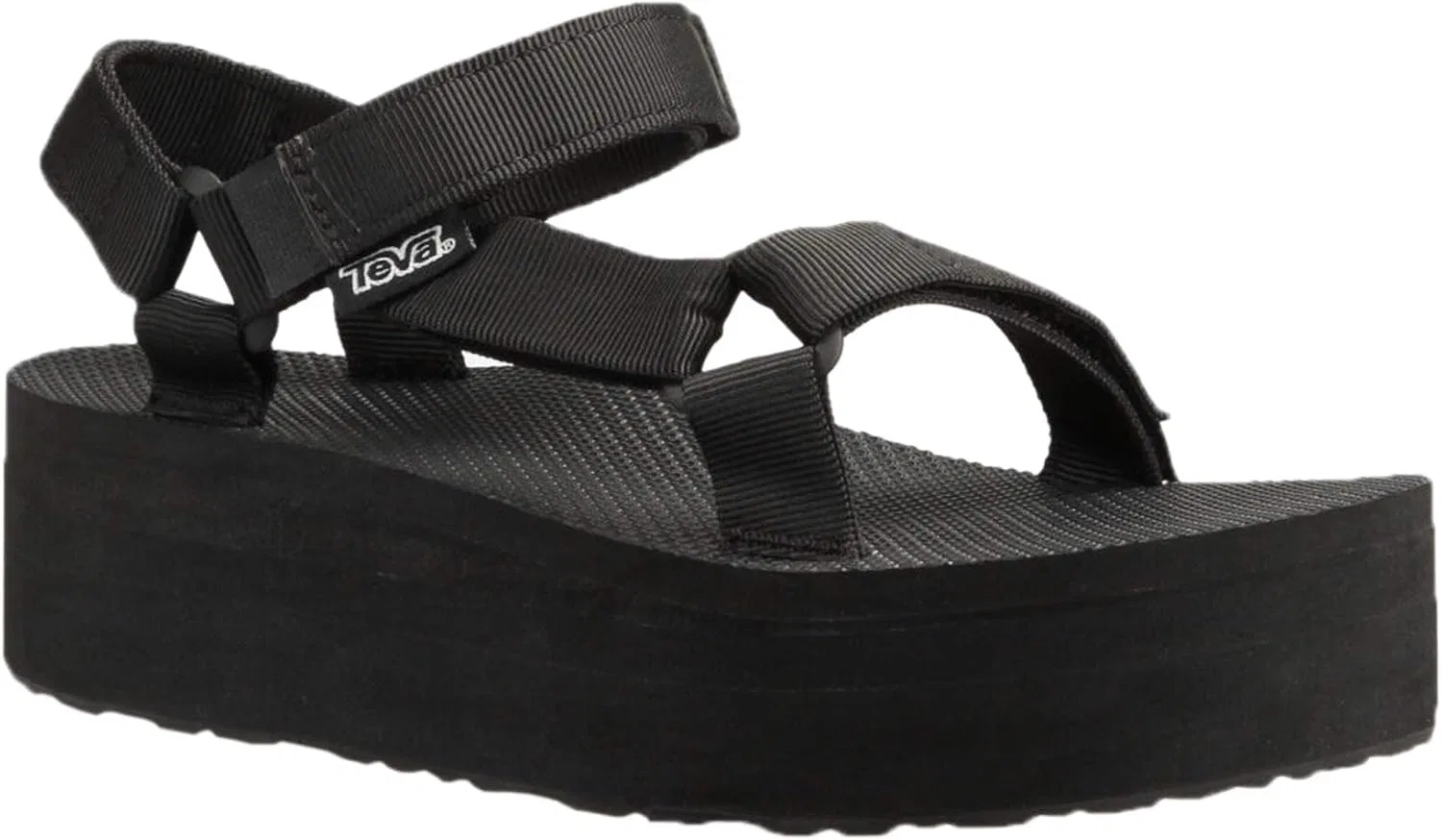 Универсальные сандалии от Teva Flatform, черный
