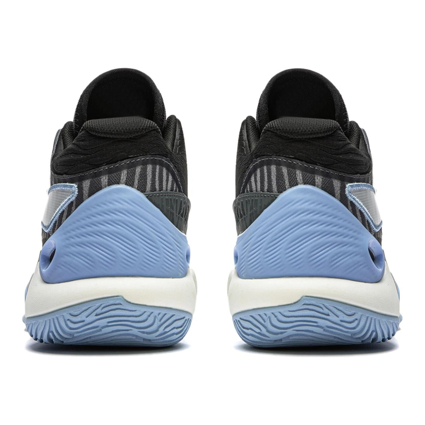 Баскетбольные кроссовки YOUNG Kids GS Low-top Blue Lining Young, серый — фото 4