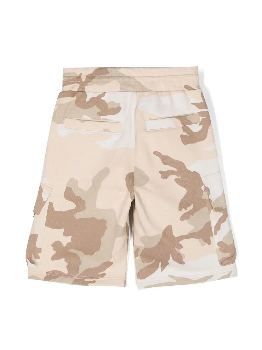 Камуфляжные хлопковые шорты-карго Givenchy Kids, нейтральный — фото 2