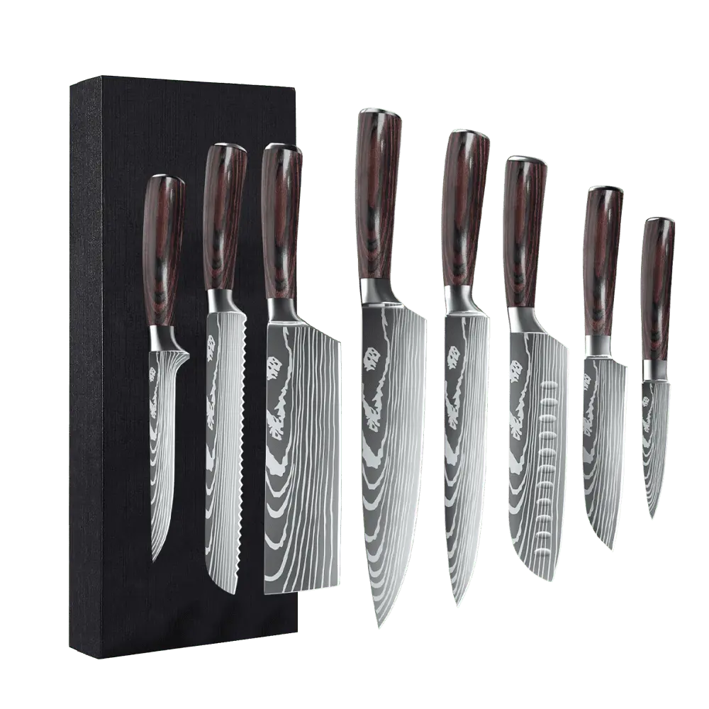 

Набор ножей Santoku Mdhand