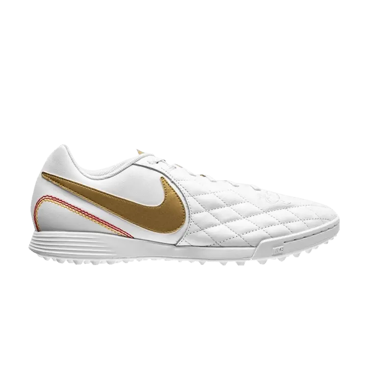 

Кроссовки Nike Tiempo Legend 7 Academy 10R TF 'White Metallic Gold', белый