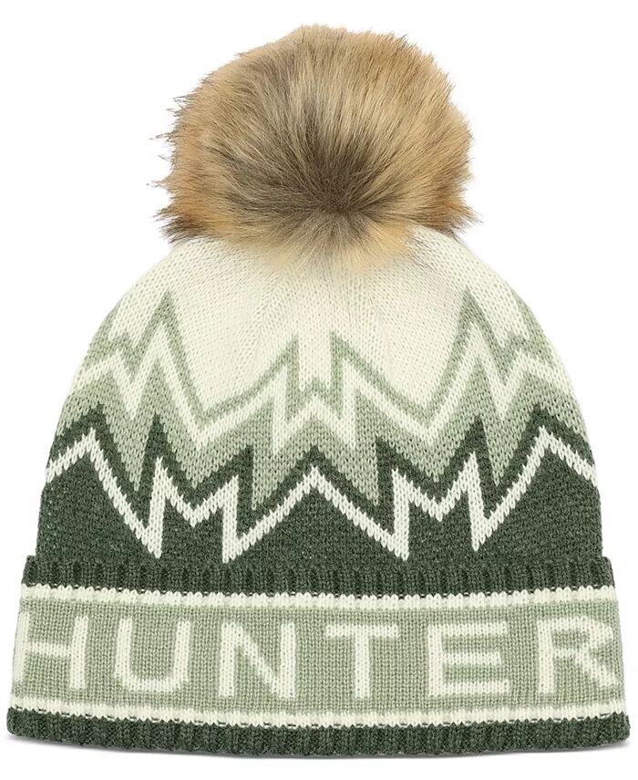 

Женская шапка с помпоном из искусственного меха Fair Isle Hunter, мультиколор