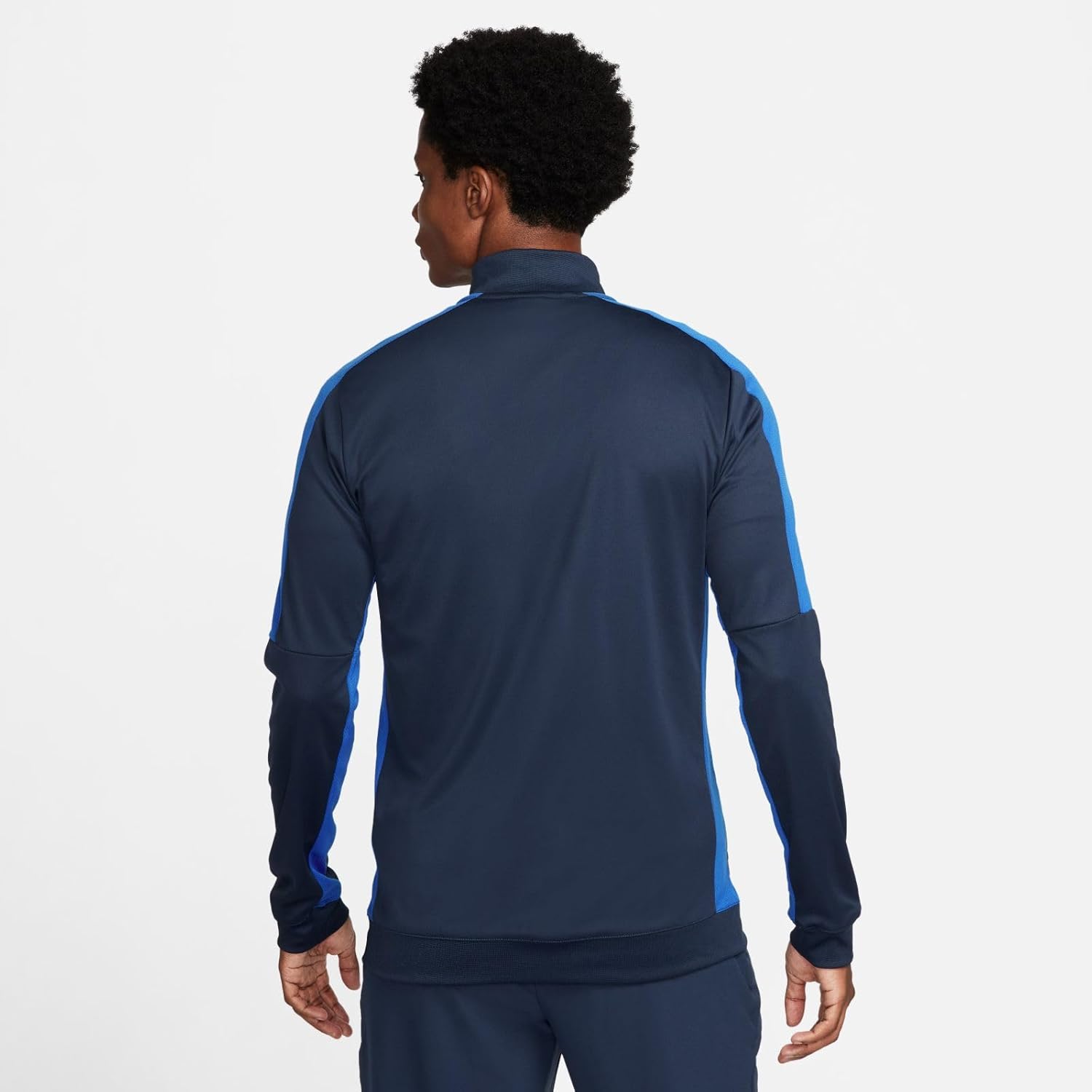 Футбольная куртка Nike M Nk Df Acd23 Trk Jkt K Knit для мужчин, Obsidian/Royal Blue/White — фото 3
