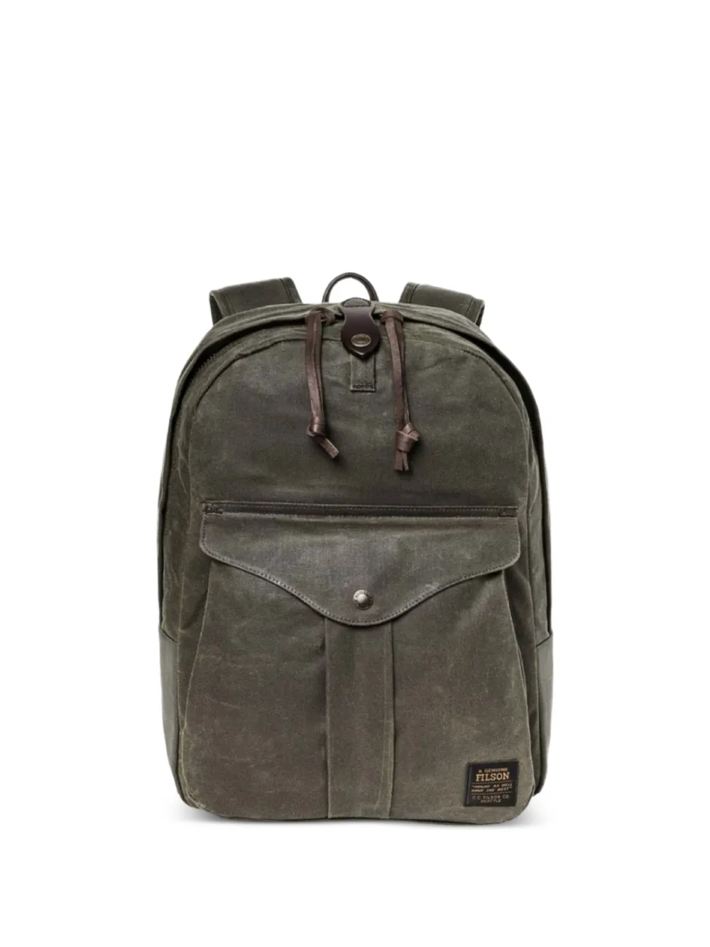 

Рюкзак с карманом Filson, зеленый