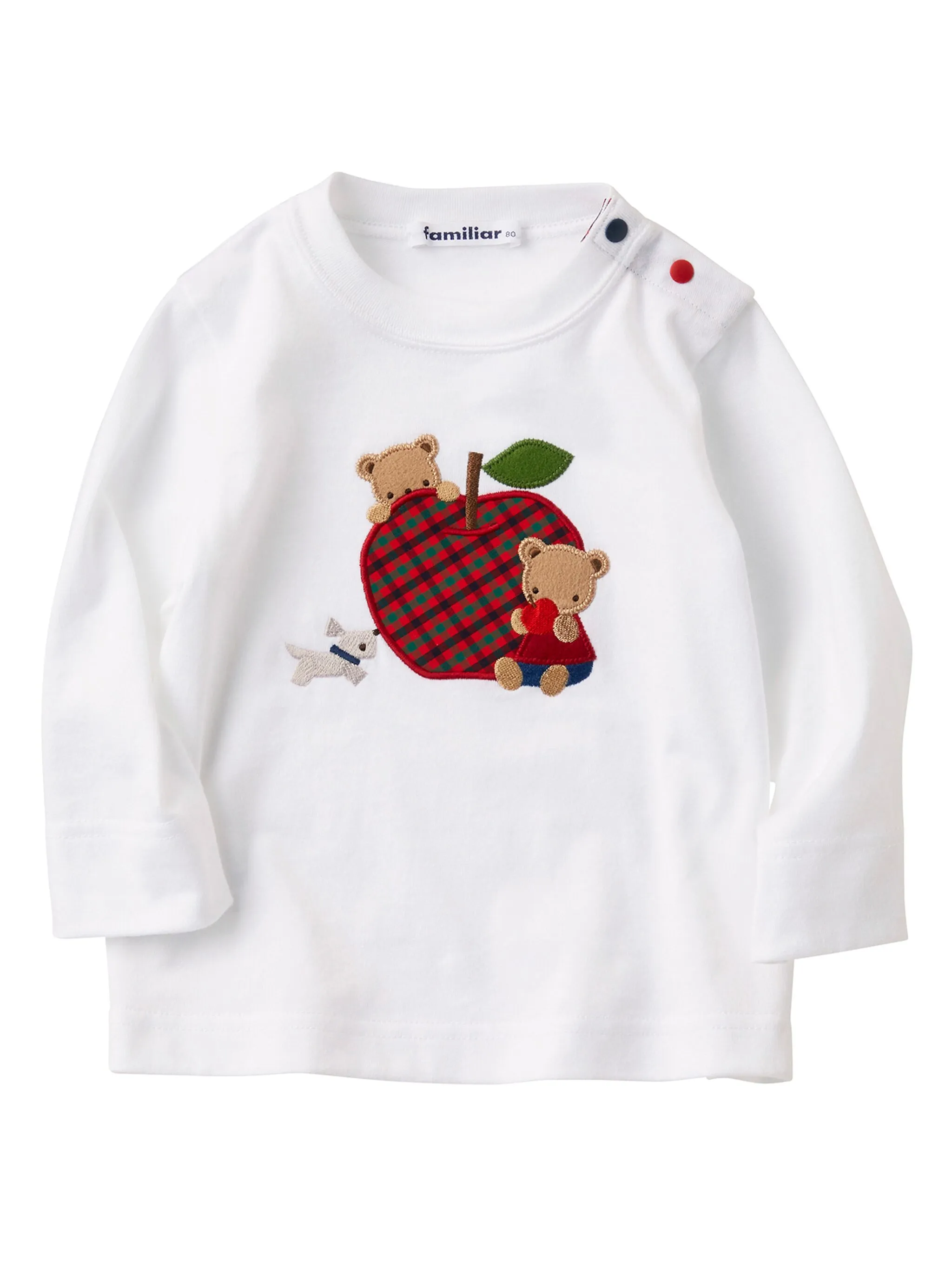 

Футболка с аппликацией Familiar, белый