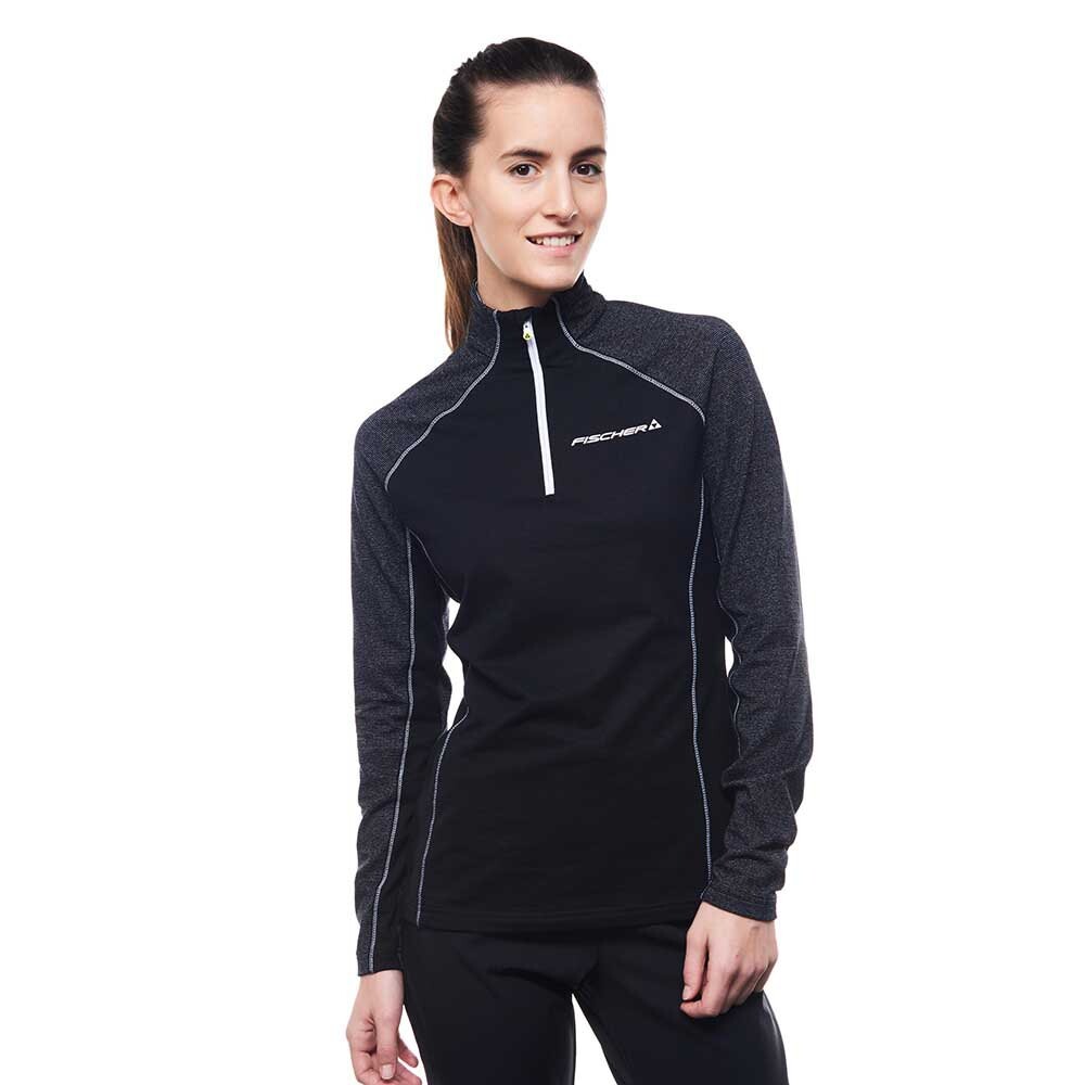 

Базовый слой с длинным рукавом Fischer Sprint, черный