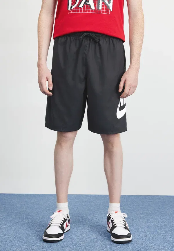 Шорты Nike Sportswear Club Short WVN, черный/белый