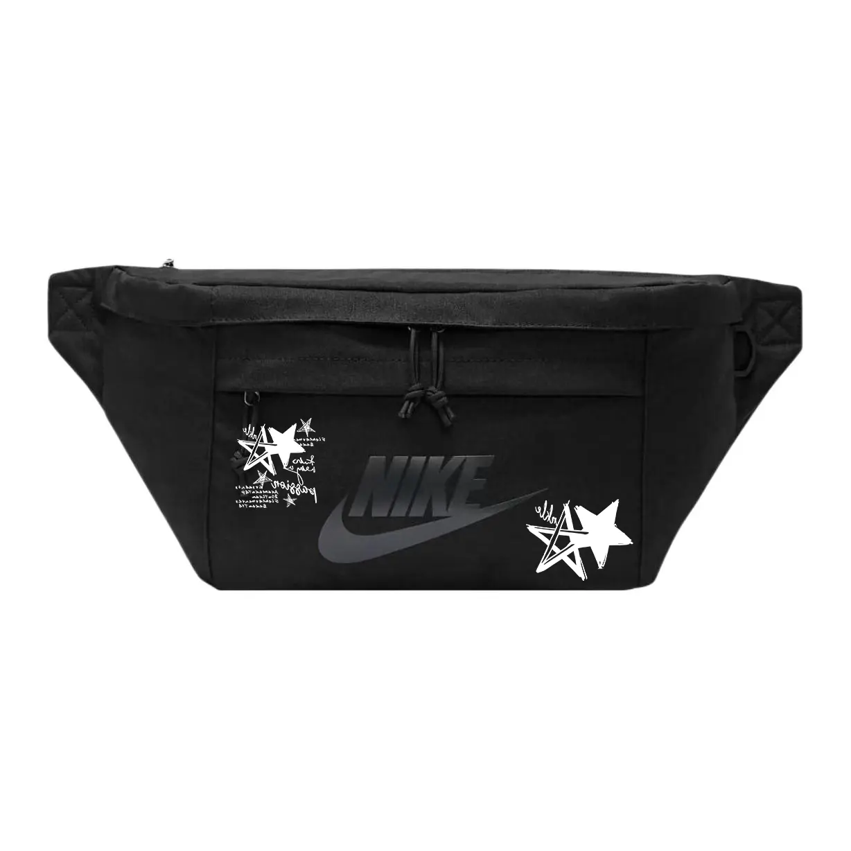

Nike Тканевая поясная сумка Regular Unisex черная, Five-Pointed Star