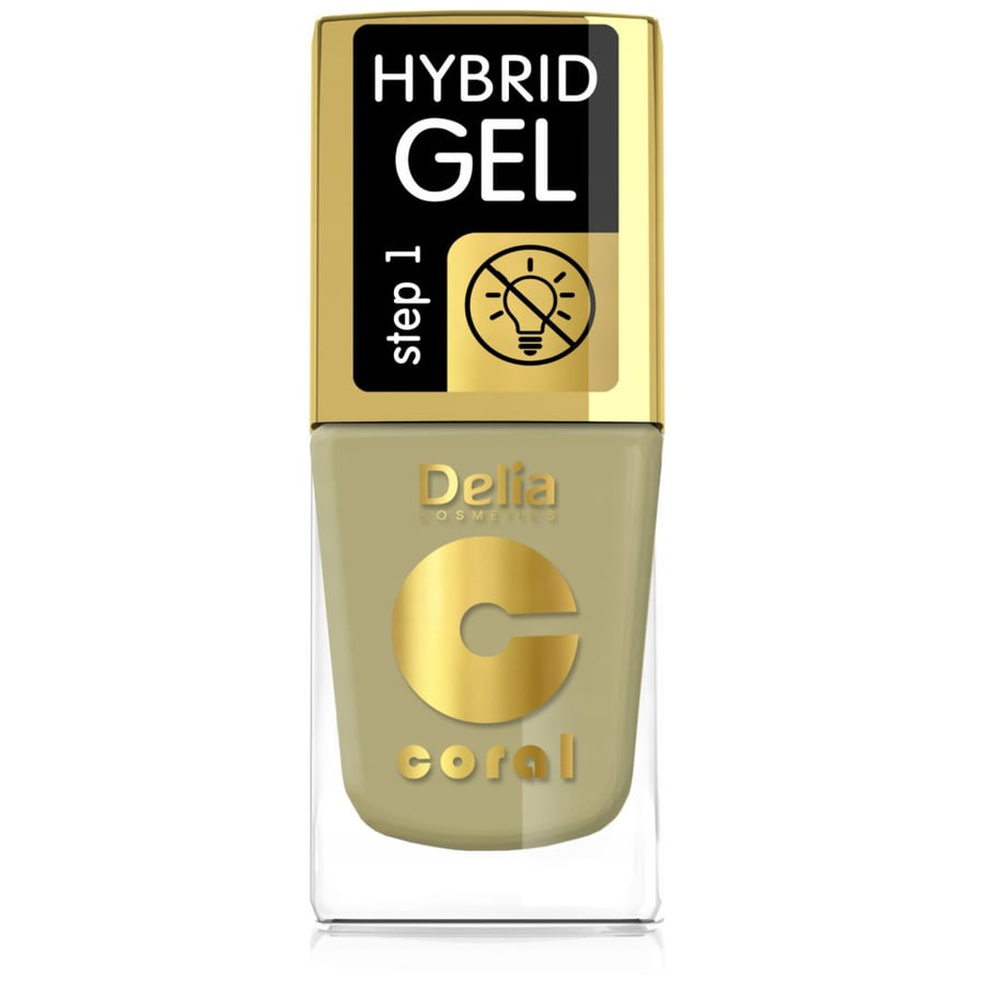 

Delia Cosmetics Coral Hybrid Gel гибридный лак для ногтей без использования УФ/LED лампы абажур 123 11 мл