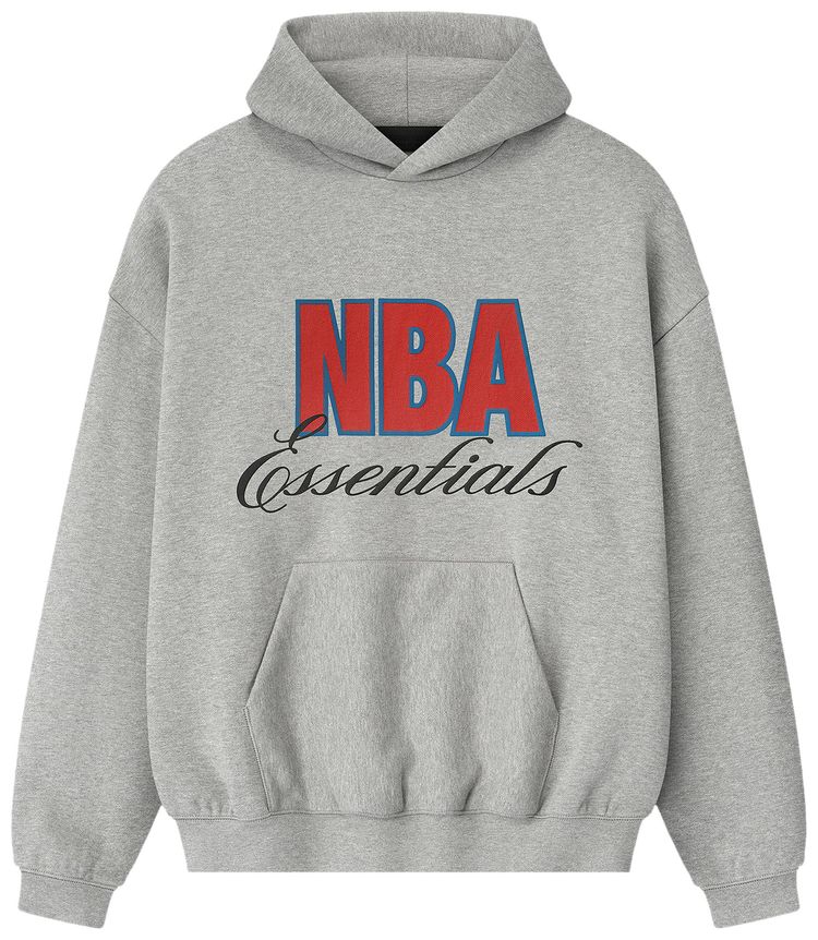 

Худи Fear of God Essentials NBA 90s, серый