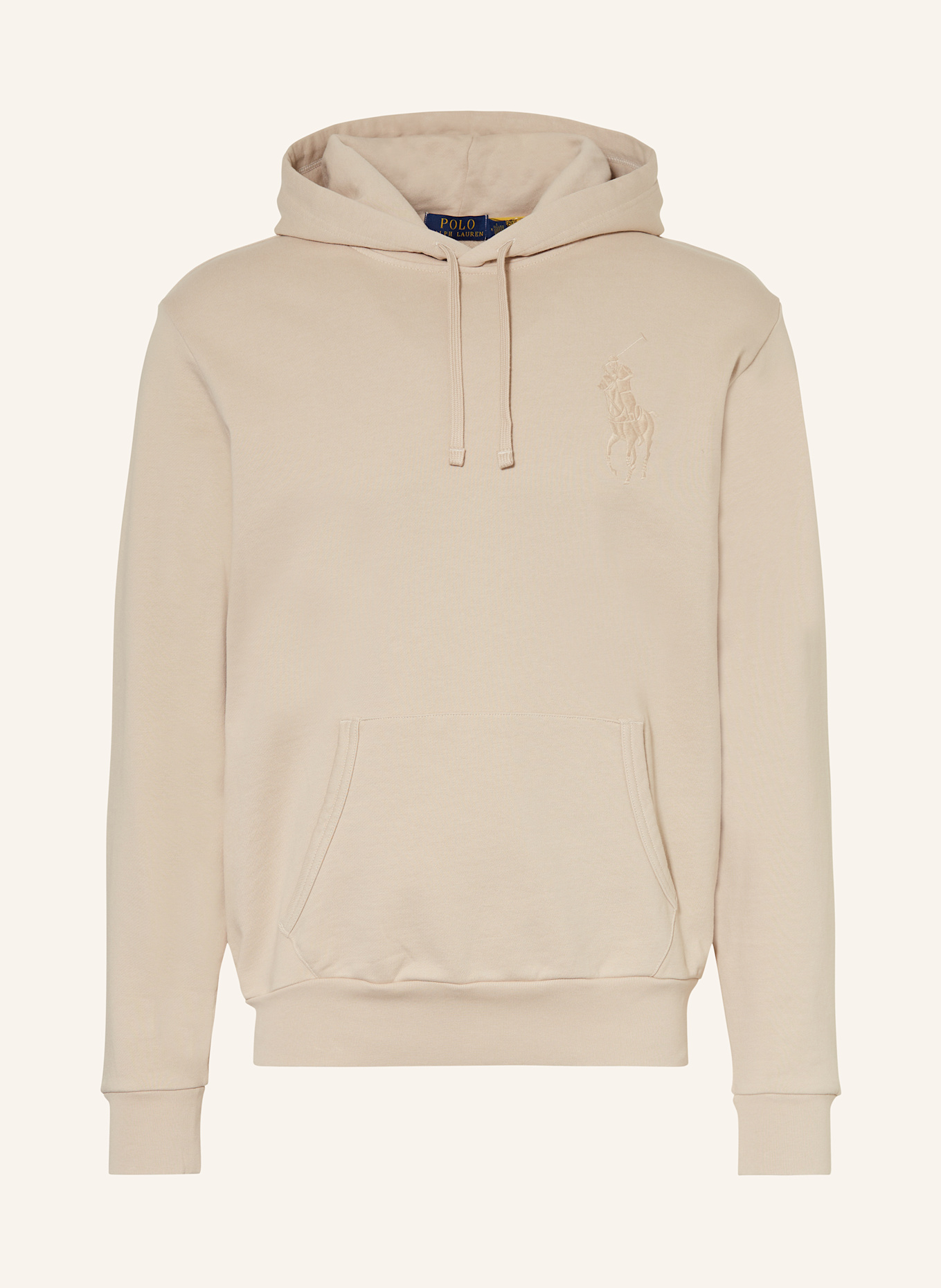 

Толстовка с капюшоном Polo Ralph Lauren, бежевый