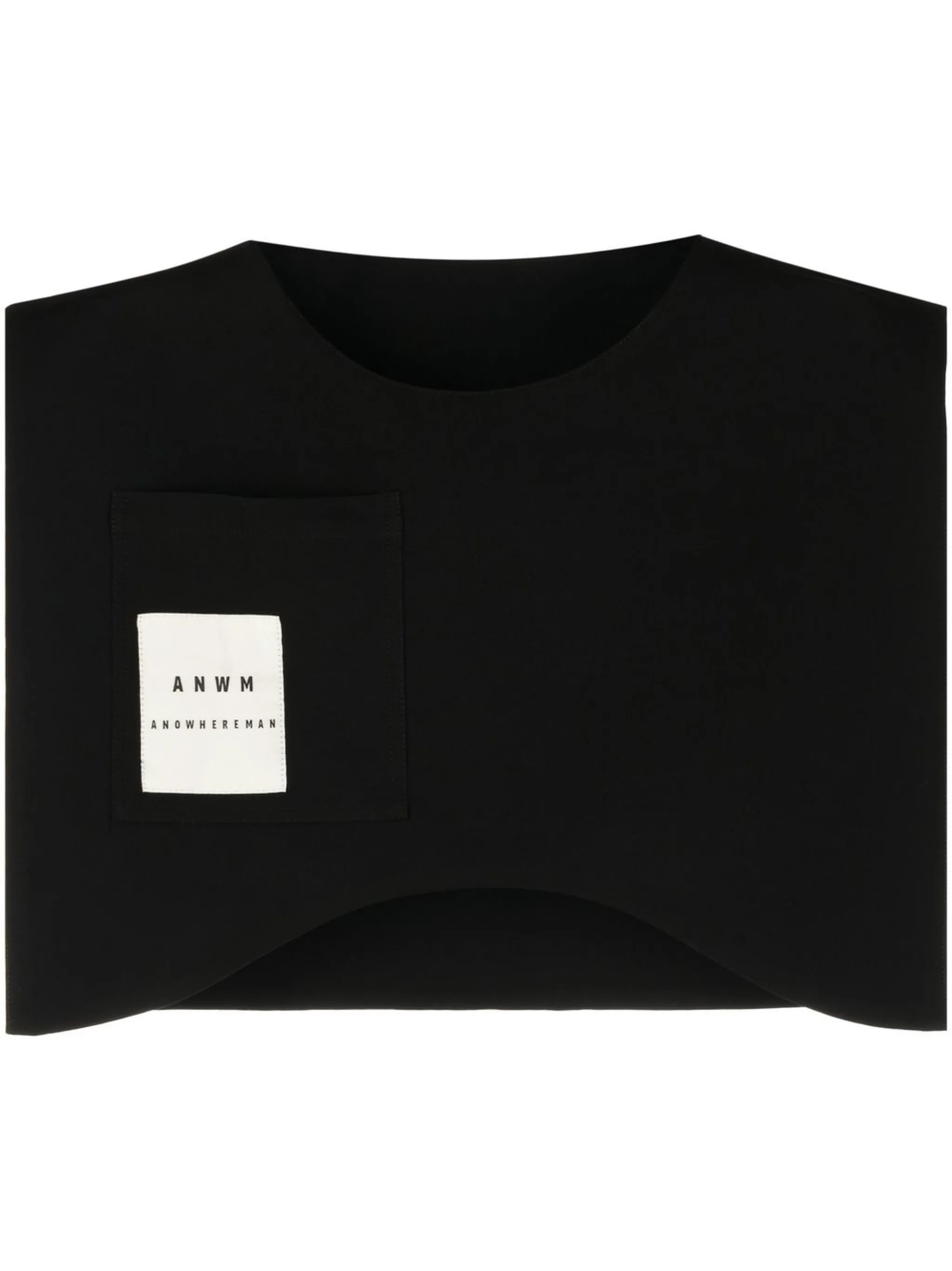 

Шарф с логотипом из коллаборации с Anowhereman Onefifteen, черный