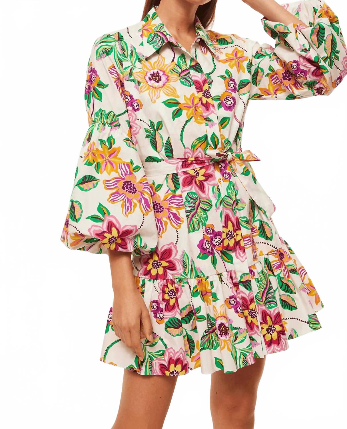 

Платье Martina в цветочном принте Flora Exotica Misa Los Angeles, Flora Exotica