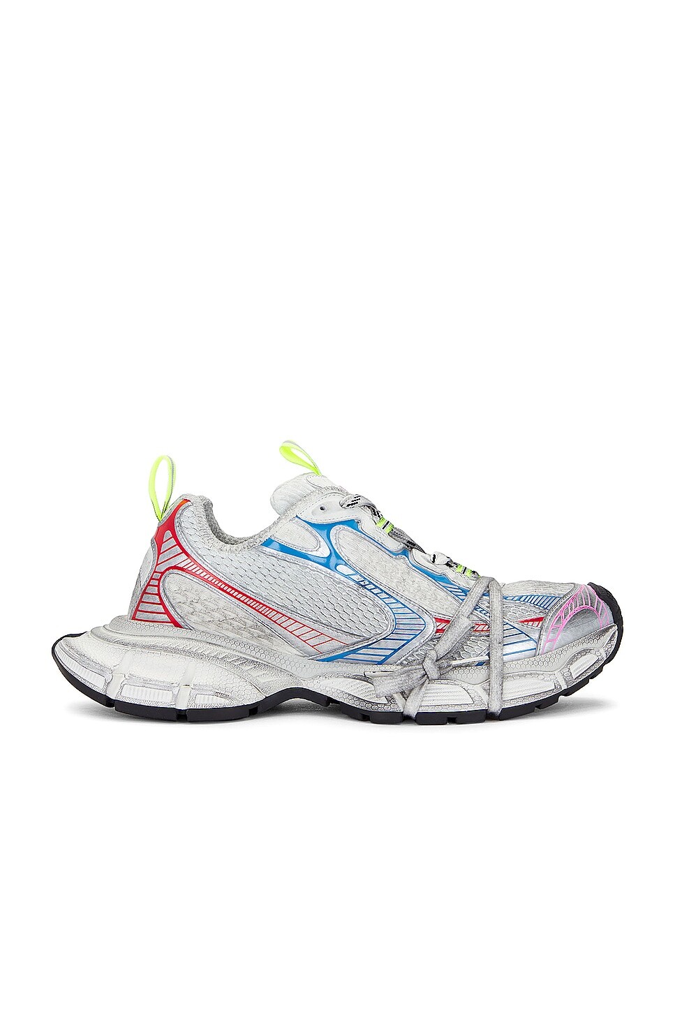 

Кроссовки 3XL Balenciaga, белый/красный/синий