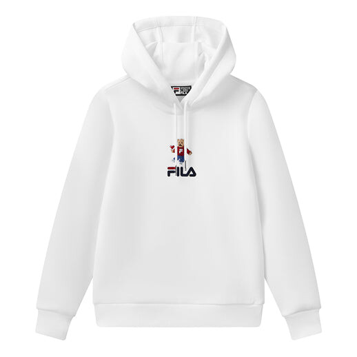 

Свитер sports pullover long sleeves hoodie white Fila, белый