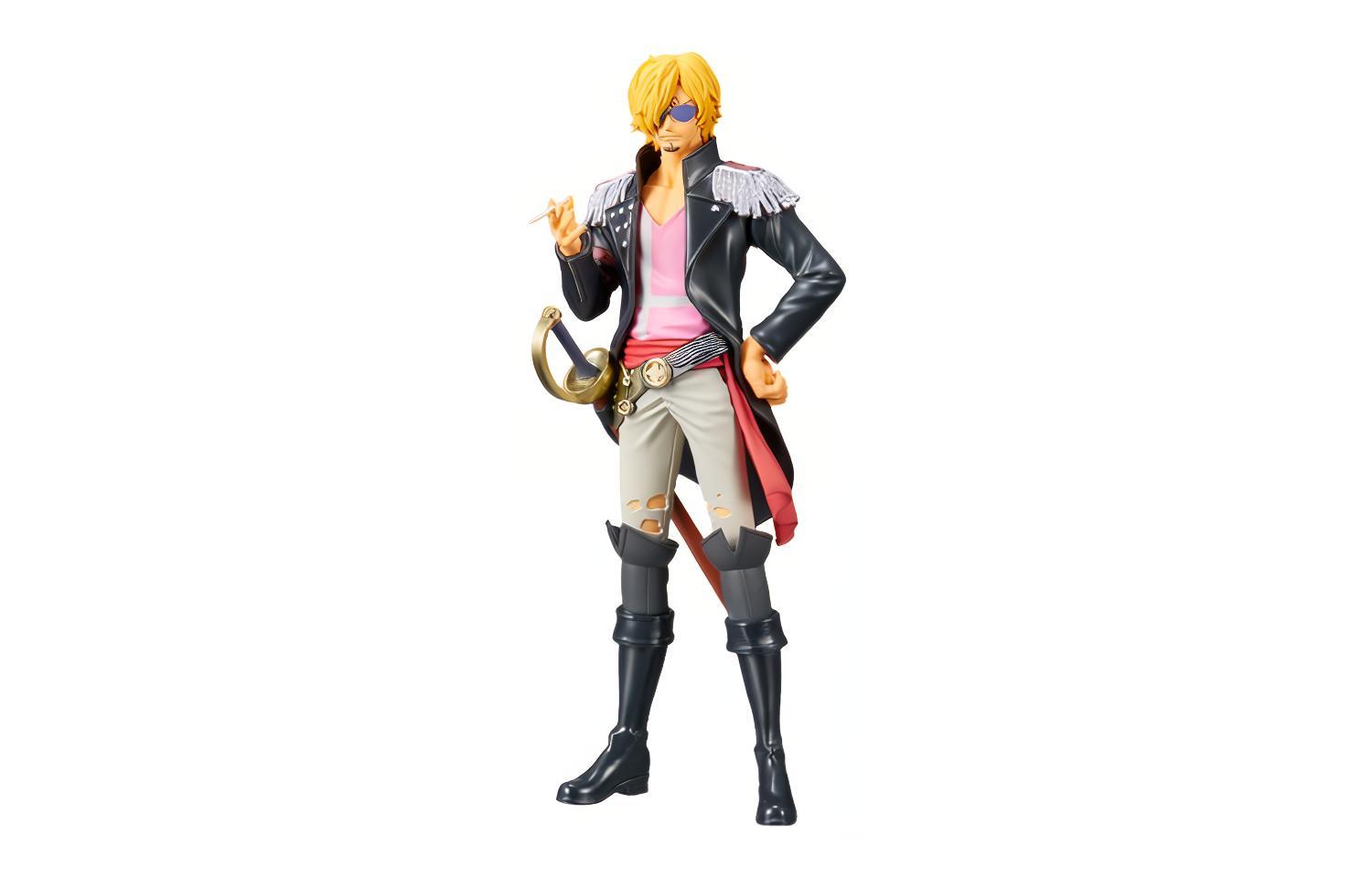 

BANPRESTO Очки Sanji Dxf One Piece Film Red боевой костюм