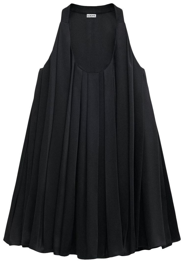 

Платье Loewe Trapeze Dress 'Black', черный