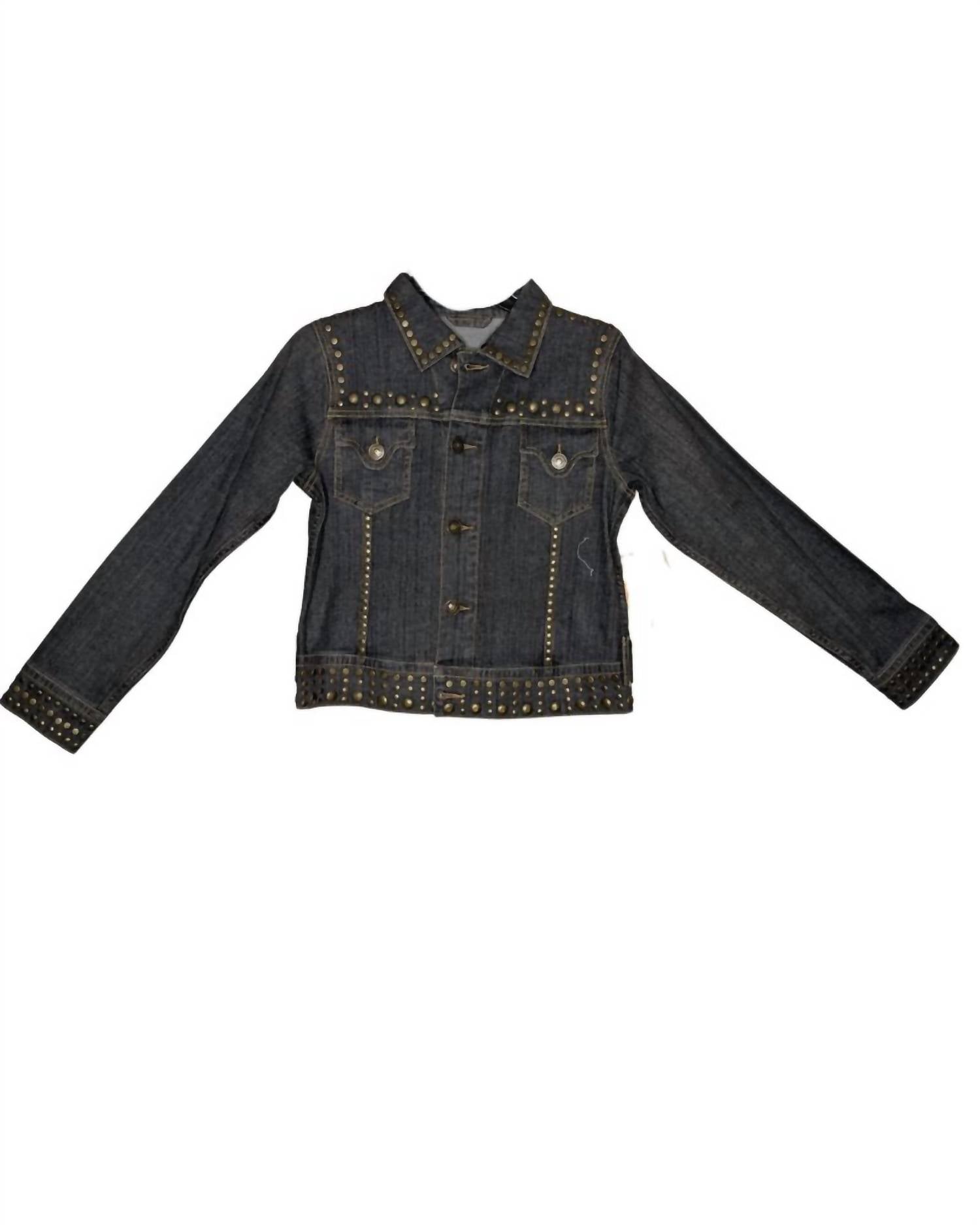 

Женская косуха в темном дениме TASHA POLIZZI, Dark Denim