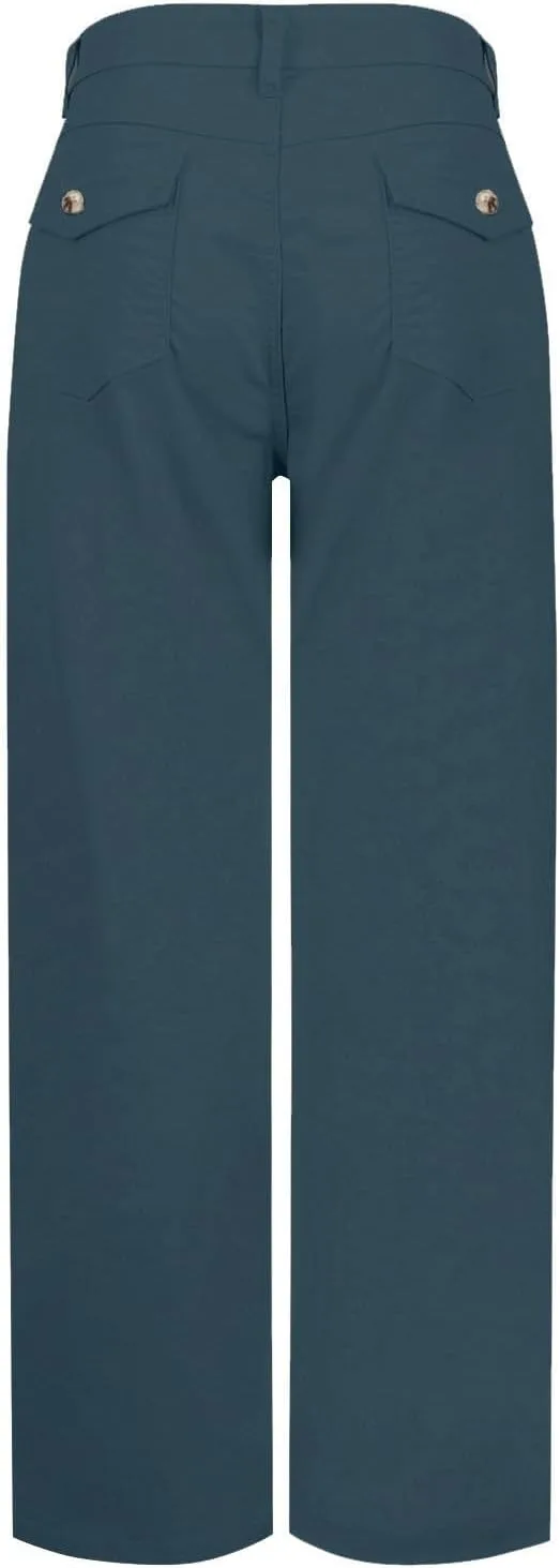 Женские джинсы Casual Vintage прямые укороченные Relaxed Fit — фото 4