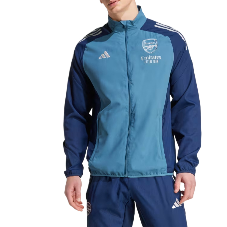 Куртка Free Shipping With AdiClub Arsenal Tiro 25 Competition Polo Shirt Adidas, индиго — фото 2