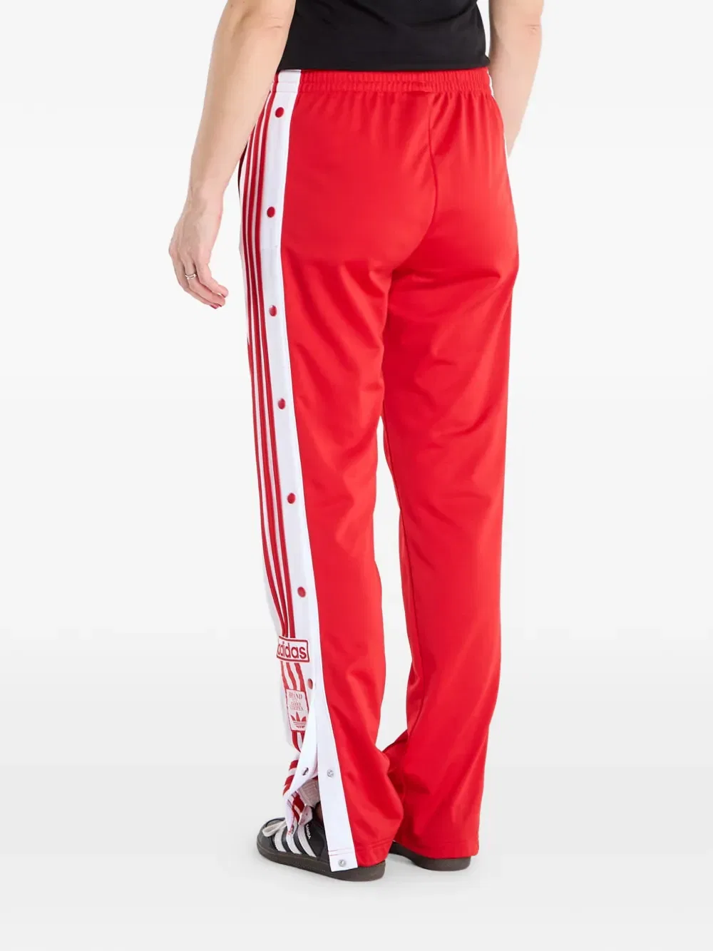 Спортивные штаны Adibreak Adidas, красный — фото 4