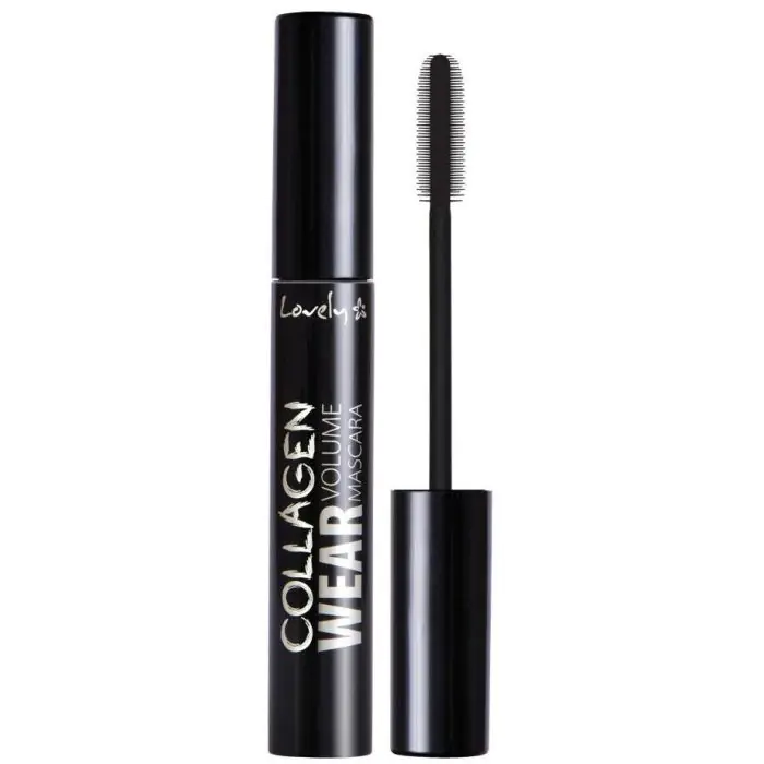 

Тушь для ресниц collagen wear máscara de pestañas Lovely Makeup, цвет negro