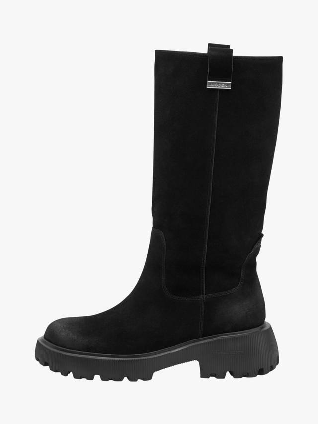 Ботинки Lea из замши с добавлением телячьей кожи WODEN SHOE THE BEAR, Black