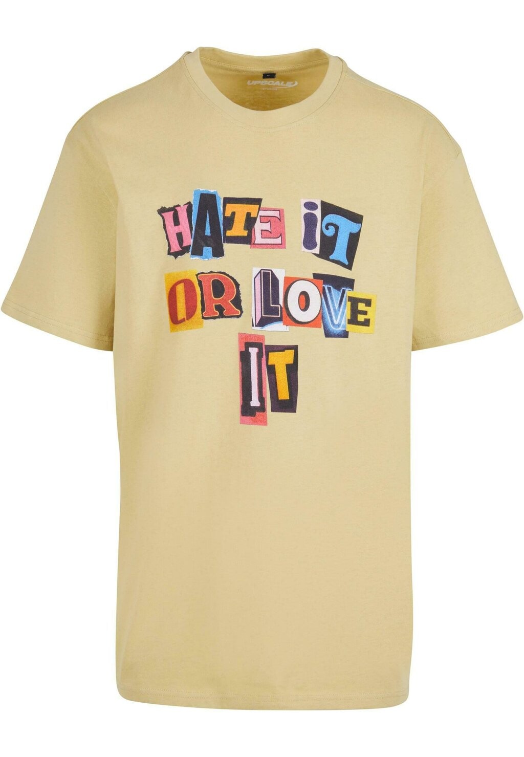 

Футболка с принтом Hate It Or Love It Upscale by Mister Tee, цвет palemoss
