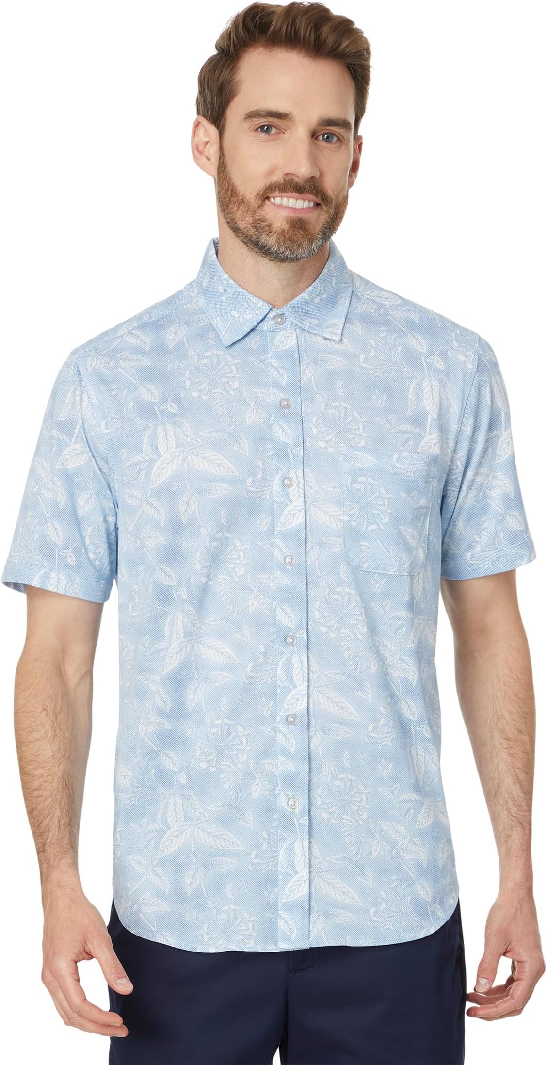 

Рубашка Tommy Bahama San Lucio Coastal Glow Shirt, цвет Bluebell