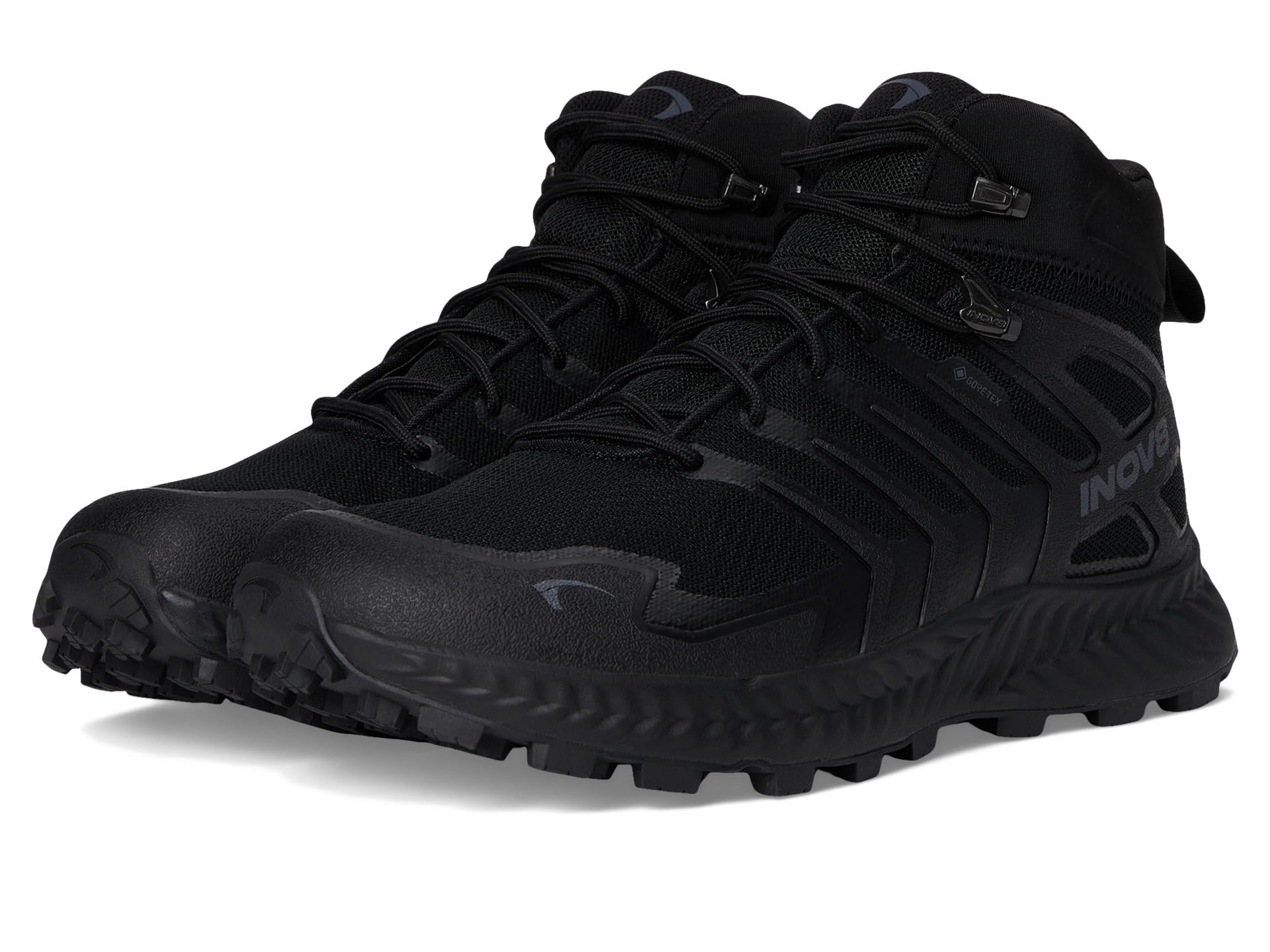 Туфли inov-8 RocLite Mid GTX, цвет Black/Dark Grey