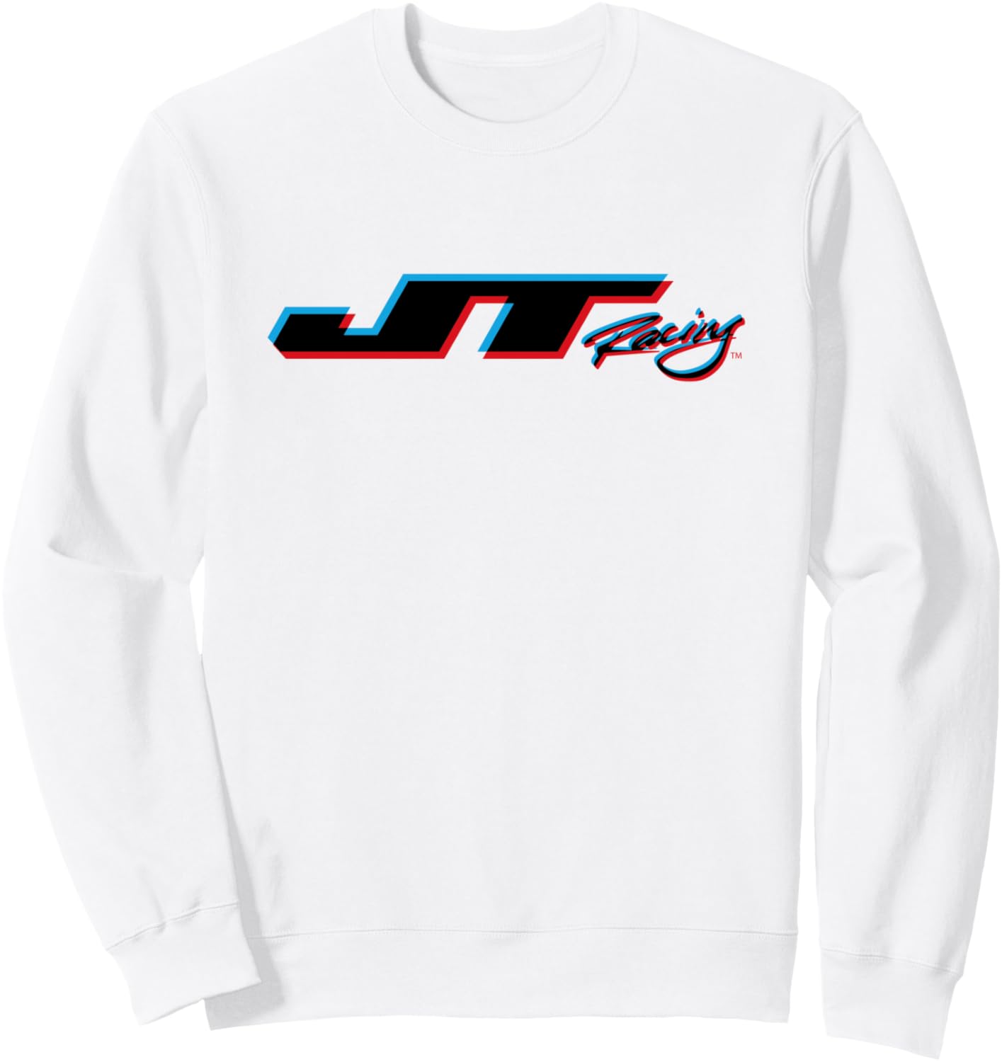 

Толстовка JT Racing с двухцветным черным текстовым логотипом, серая, размер S