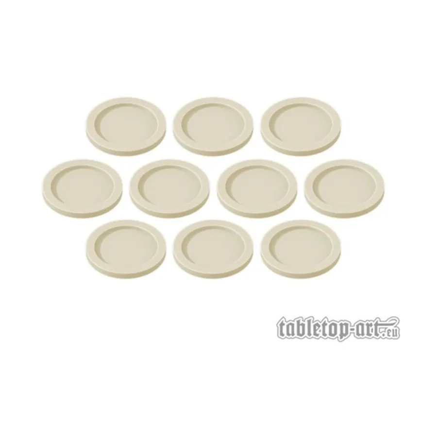 

Маркер навыков и отряда, 25 мм, ванильный белый, Bits & Accessories - Markers & Templates