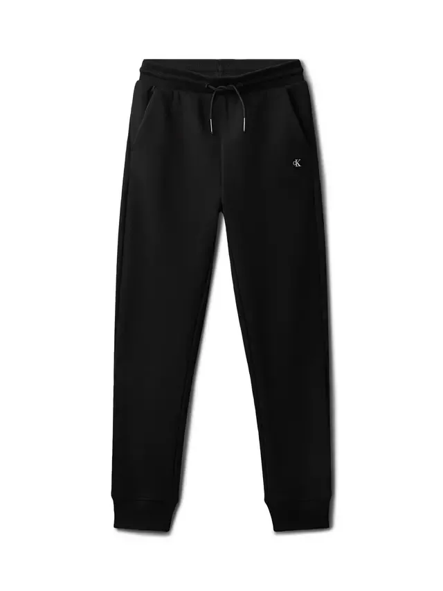 Детские спортивные штаны-парашюты на завязках, черные Calvin Klein — фото 4