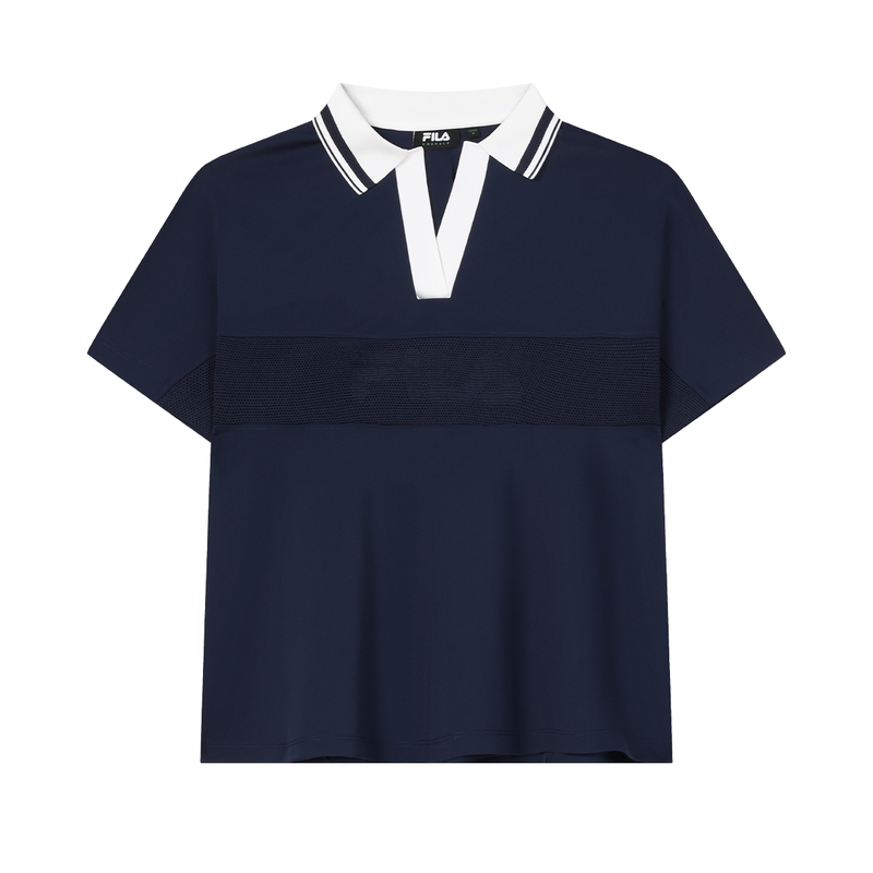 

Футболка поло женская German Black Blue FILA