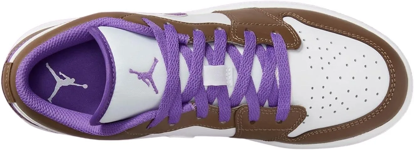 Мужские баскетбольные кроссовки Nike Air Jordan 1 Low, белый — фото 3