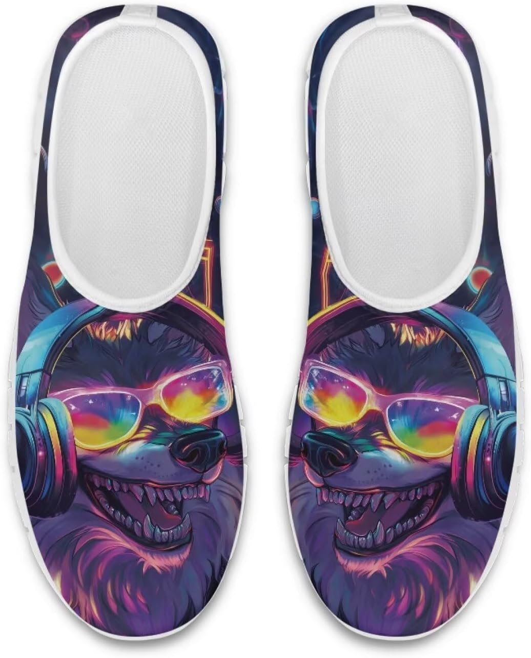 

Ocxbuir Мужские слипоны для ходьбы, повседневные легкие кроссовки, эластичные, противоскользящие, для тренировок и фитнеса, размер 5-14, белая подошва