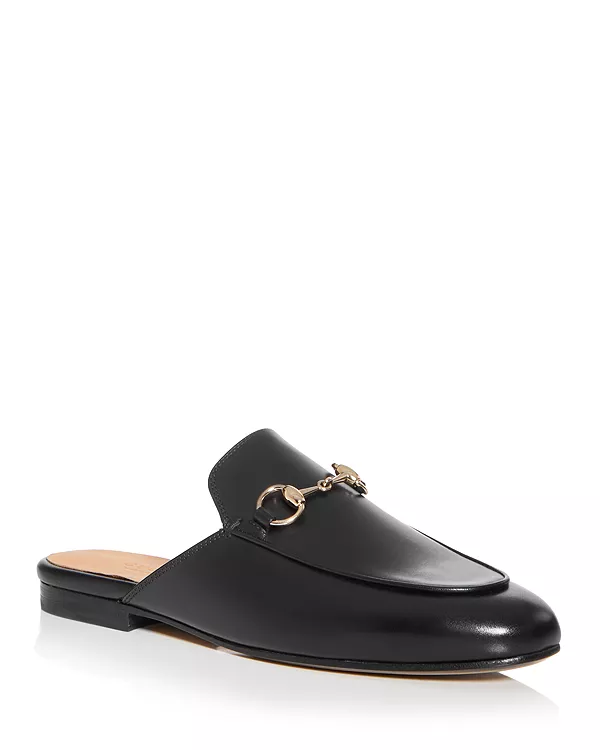 Женские мюли Betis Glamour с конской уздечкой Gucci, черный