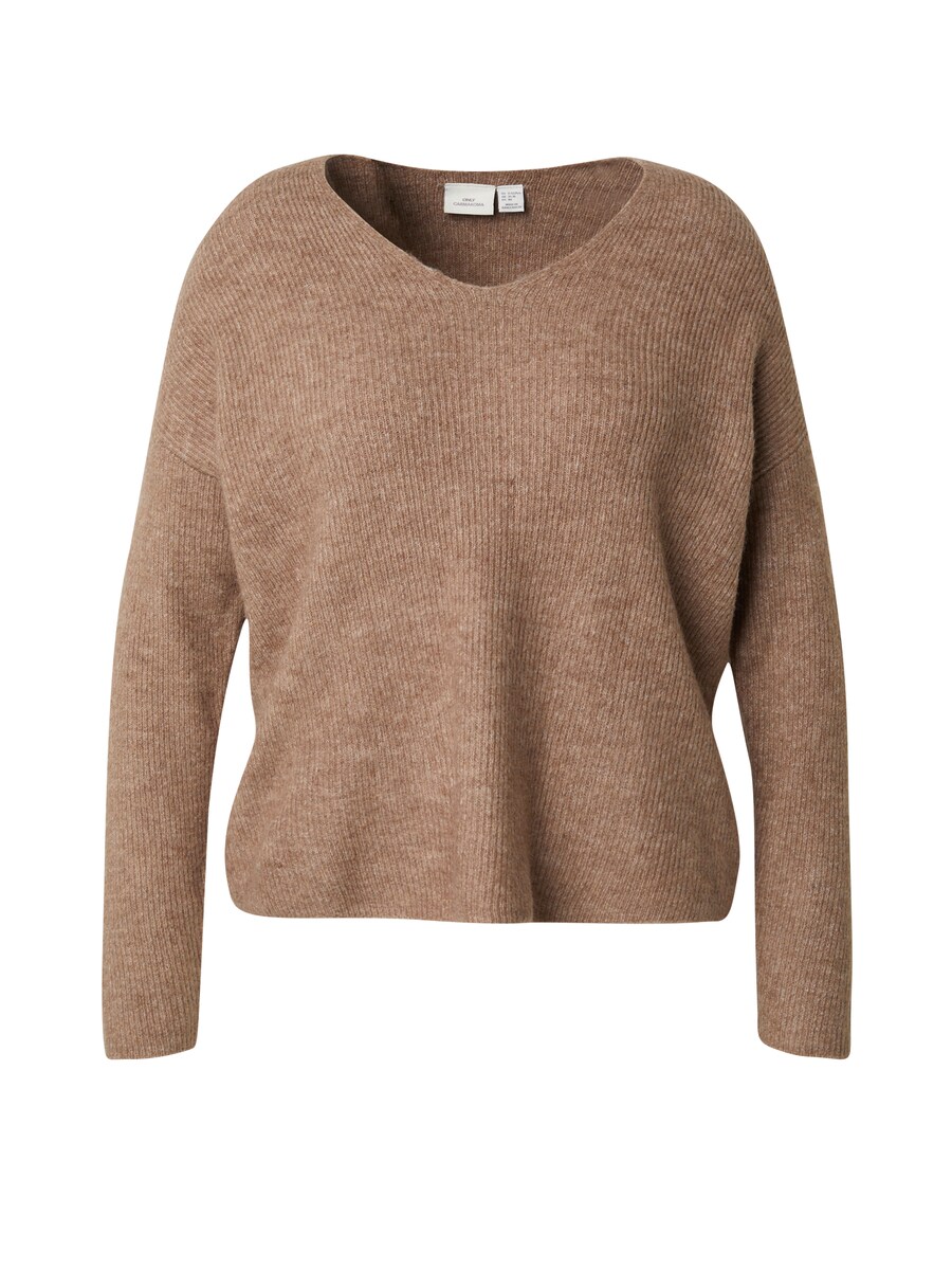 

Свитер ONLY Carmakoma, цвет mottled brown