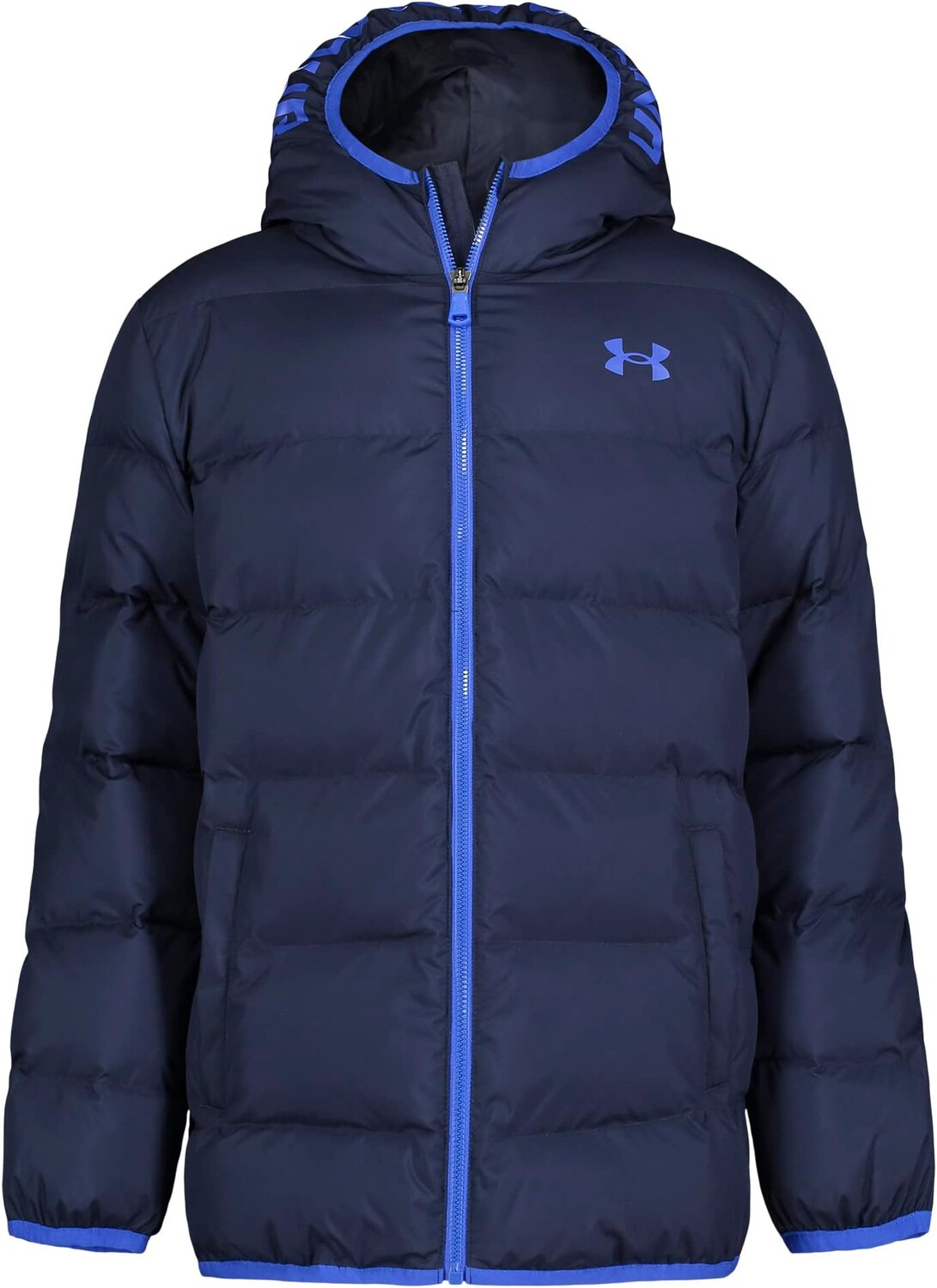 

Куртка Under Armour Pronto Puffer Jacket, цвет Midnight Navy