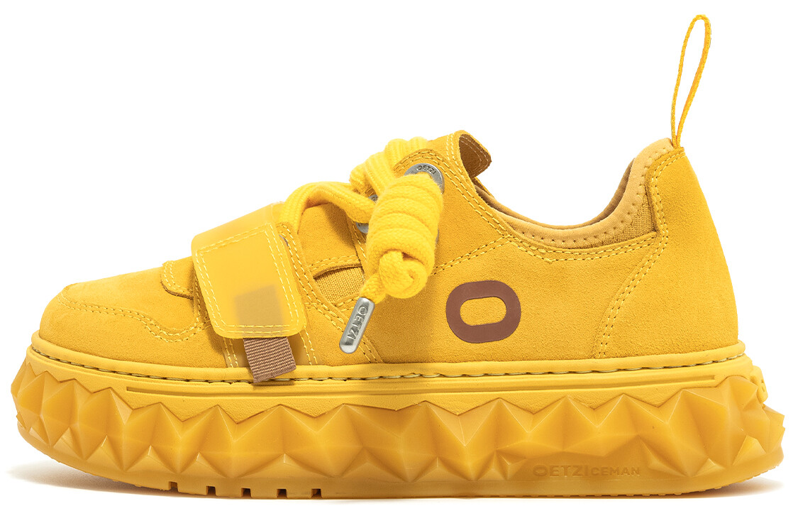 

Кроссовки OETZI Skateboarding Shoes Unisex Low-top Yellow, желтый