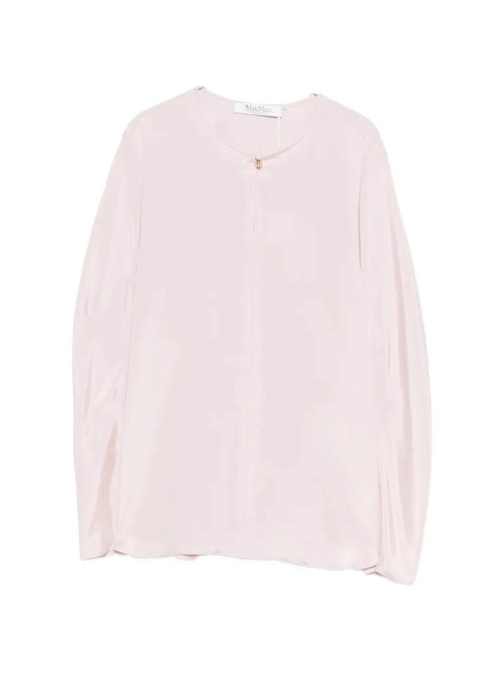 

Блузка с ключевым вырезом Mxpmitico Max Mara, розовый