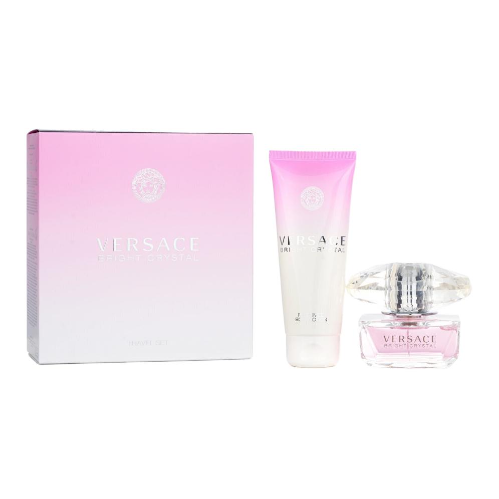 VERSACE Розовый бриллиант женский набор лосьона для тела и парфюма eau de parfum пион мускус 50мл+100мл