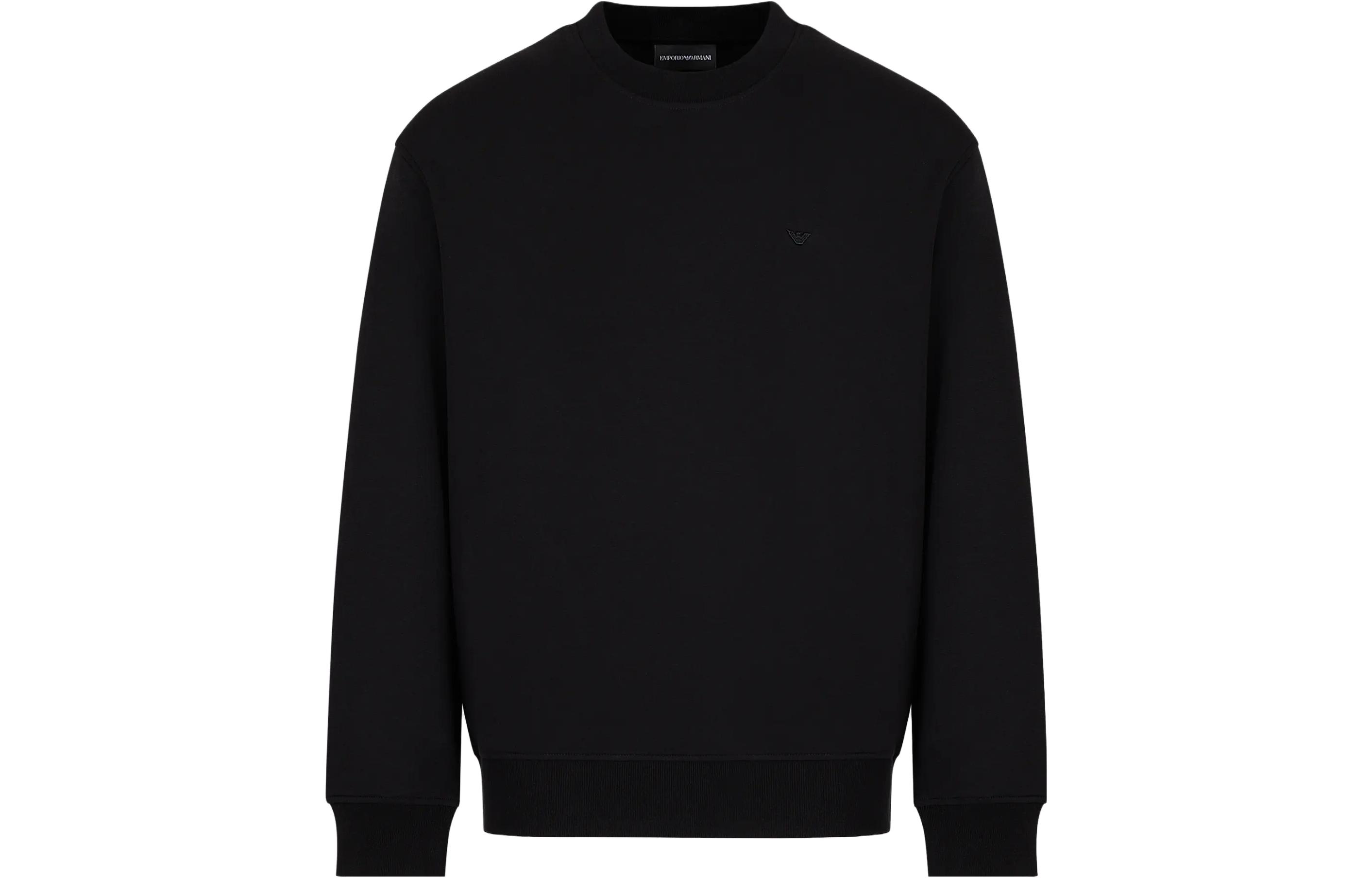 

Футболка худи мужская черная EMPORIO ARMANI