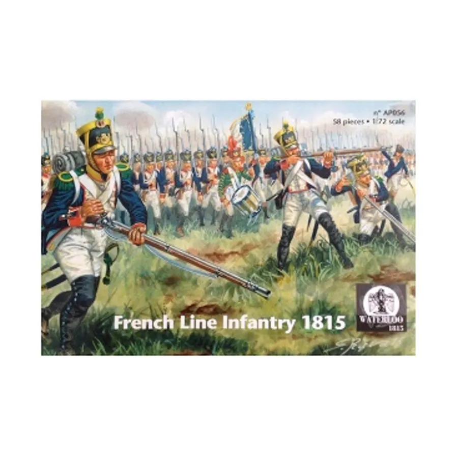 

Французская линейная пехота 1815 г., Historical Miniatures (1:72) (Waterloo 1815)