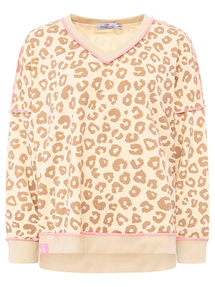 

Толстовка Soft Leo бежевого цвета Zwillingsherz