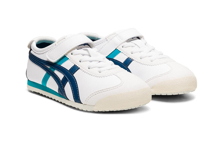 MEXICO 66 Kids Lifestyle Shoes PS Low-top Белый/Бирюзовый Onitsuka Tiger — фото 3