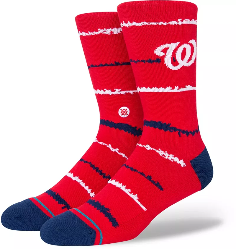 

Носки Stance Washington Nationals Red Chalk Crew