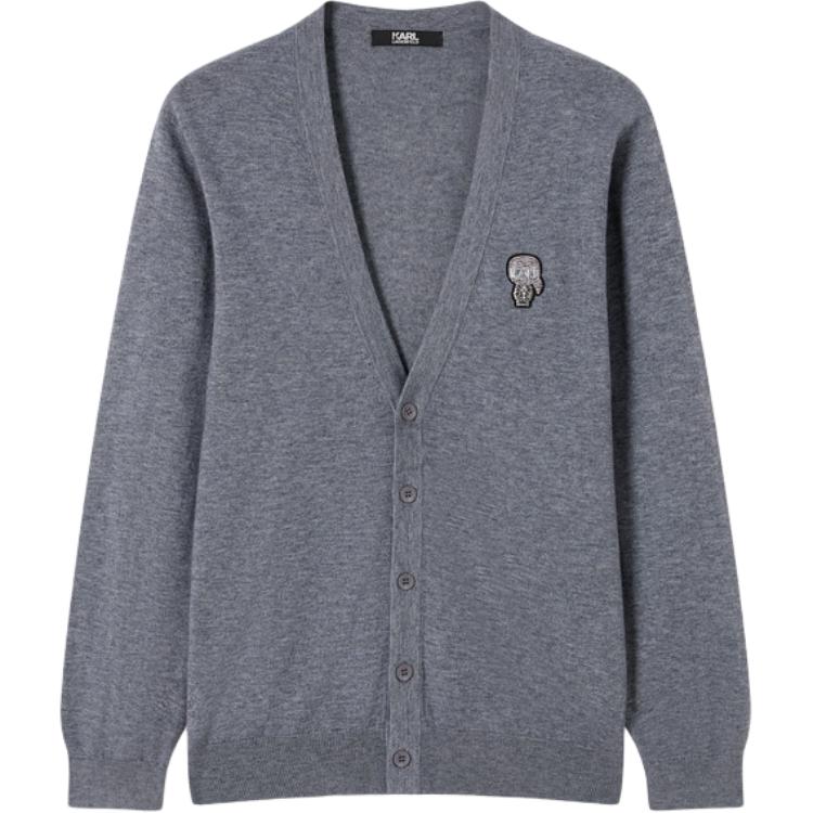 

Свитер KARL LAGERFELD SS26 для мужчин KARL LAGERFELD / Karl Lagerfeld Jeans, серый
